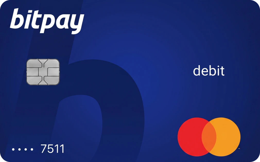 Bitpay Card 卡面